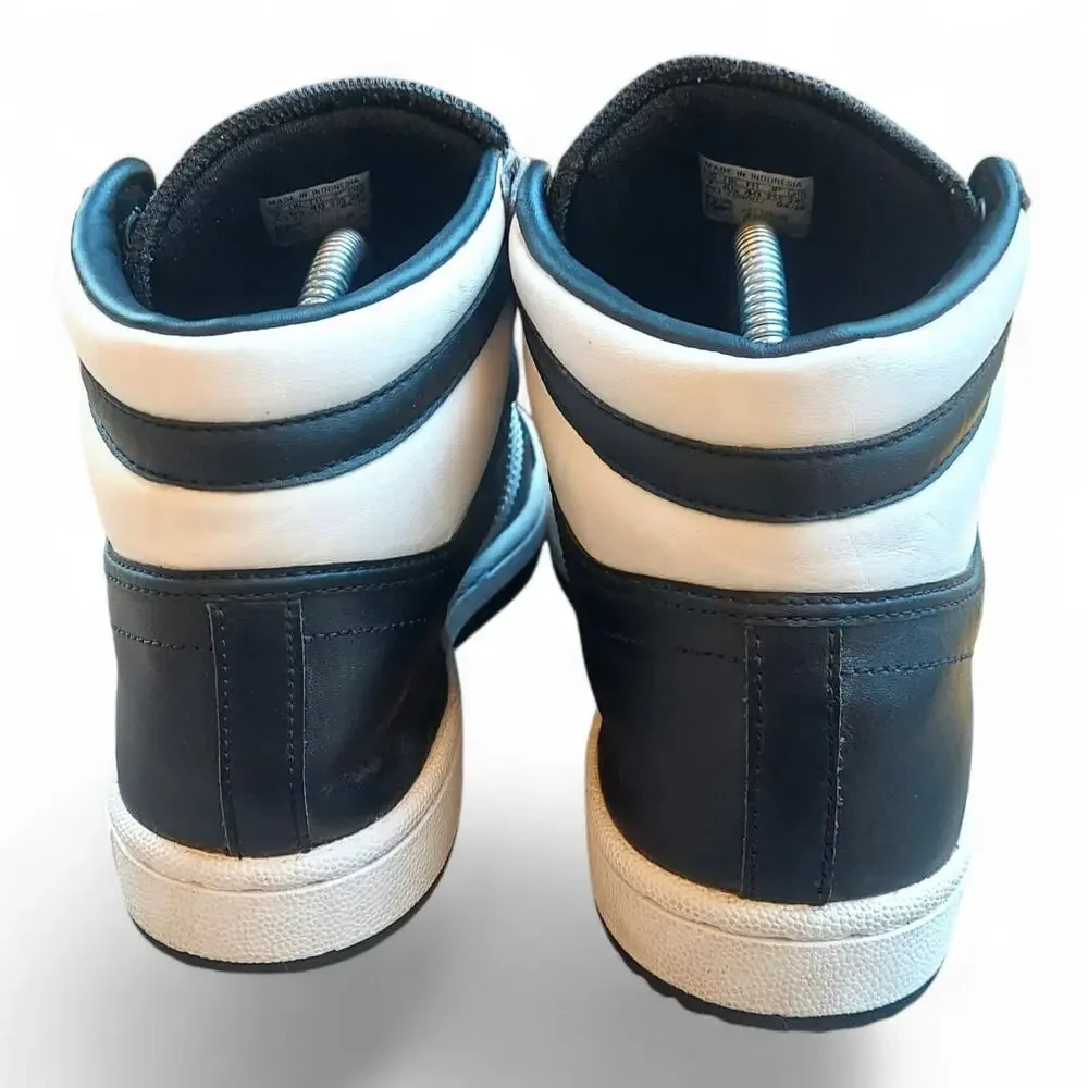 Adidas Top Ten Retro Black White Size 7 Men's Basketball Sneakers - Picture 6 of 10